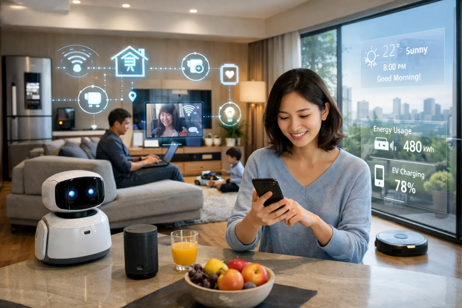 未来のスマートホーム:AIとIoTで変わる暮らしの新常識 未来のスマートホーム:AIとIoTで変わる暮らしの新常識