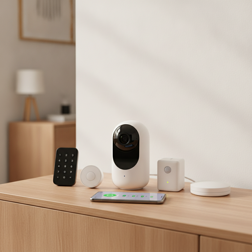 一人暮らしのセキュリティ対策として、どのスマート家電が最も導入しやすいですか？